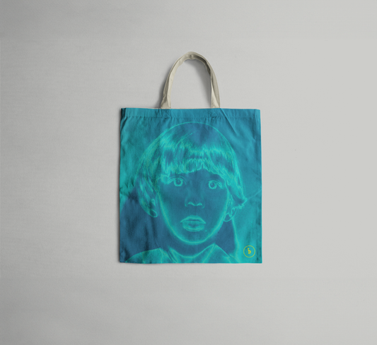 Totebag Blue gold